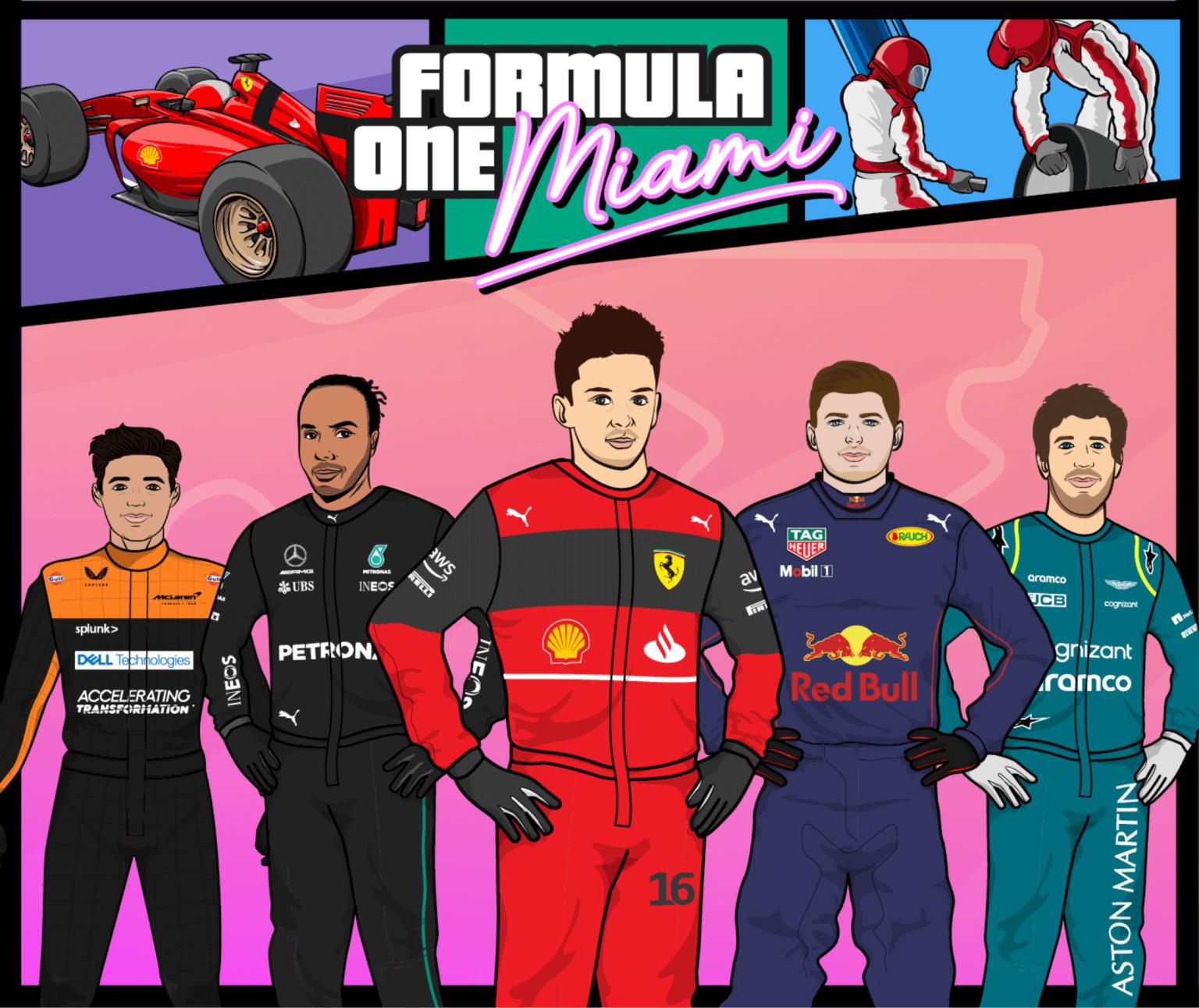 1 - F1 Miami Vice City - Main